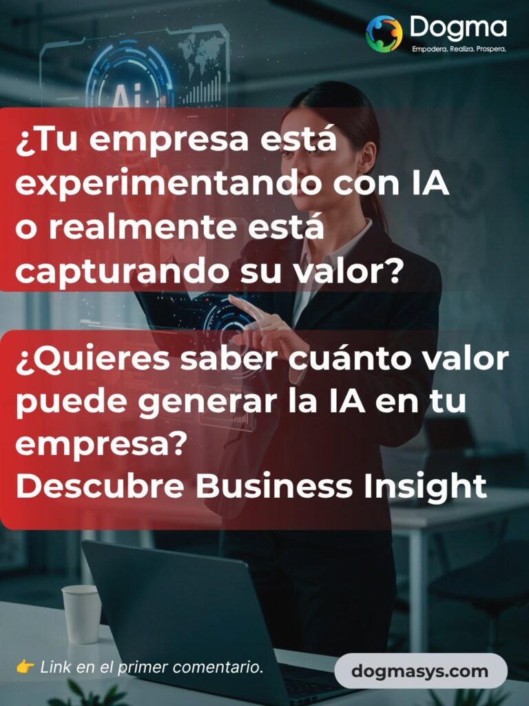 Imagen de banner ¿Tu empresa está experimentando con IA o realmente está capturando su valor
