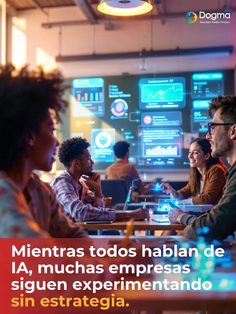 Mientras todos hablan de IA, muchas empresas siguen experimentando sin estrategia.